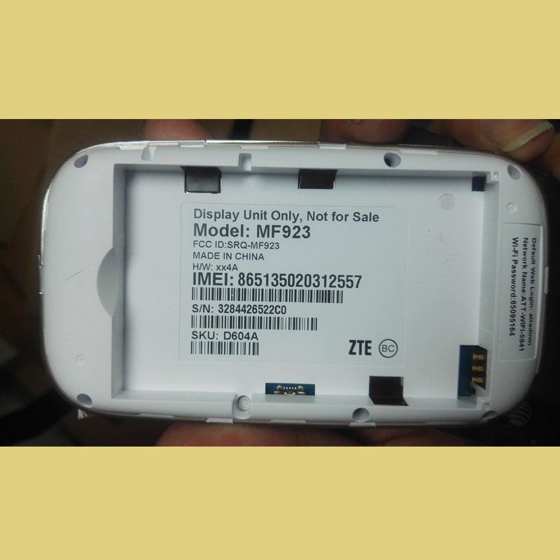 Velocity Mobile Wifi Broadband Router,ZTE MF923,super long standby