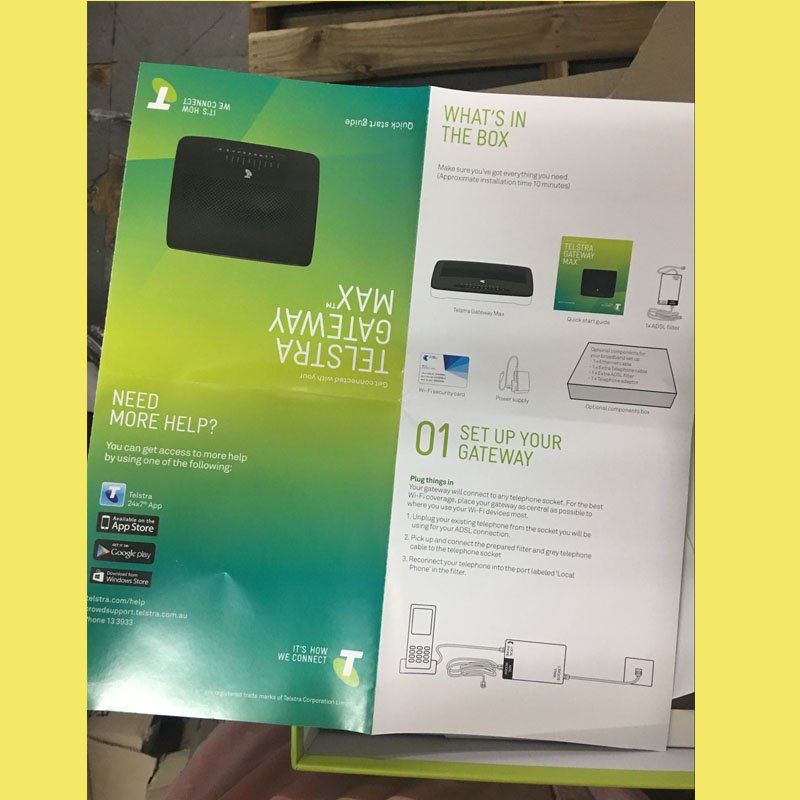 Telstra gateway wifi hotspot