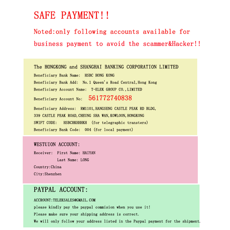 Safe Payment